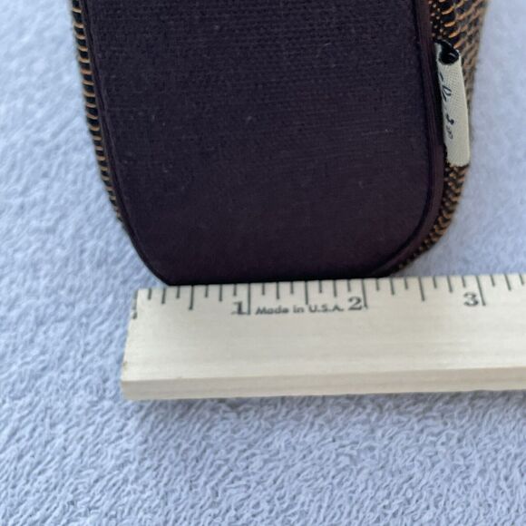 Unique Shoulder Bag Women's Brown Tan Orange Hand Bag 19" x 10" x 2.5" New - Picture 12 of 13